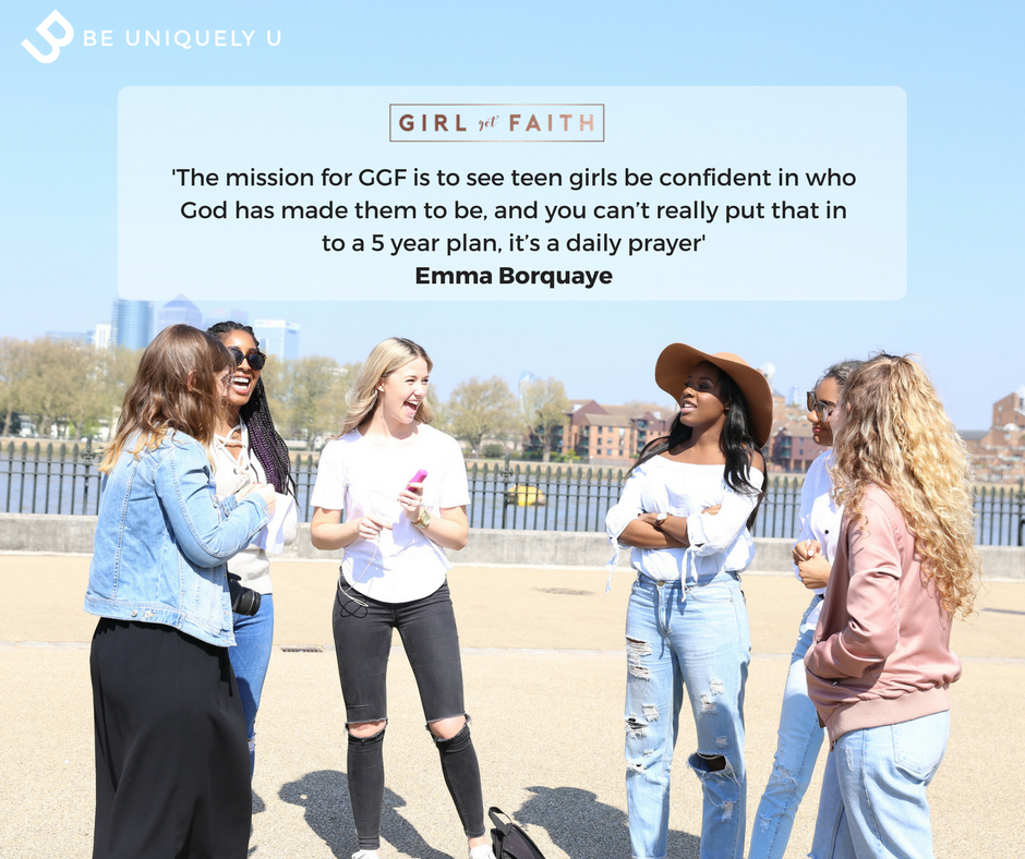 The mission for GGF is to see teen girls be confident in who God has made them to be, and you can’t really put that in to a 5 year plan, it’s a daily prayer